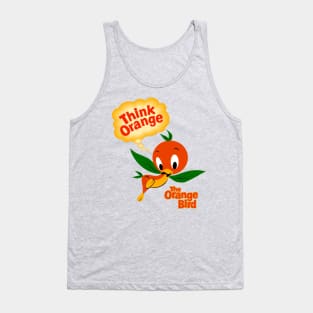 Orange Bird Tank Top